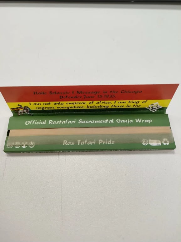 Ras Tafari brown rolling paper