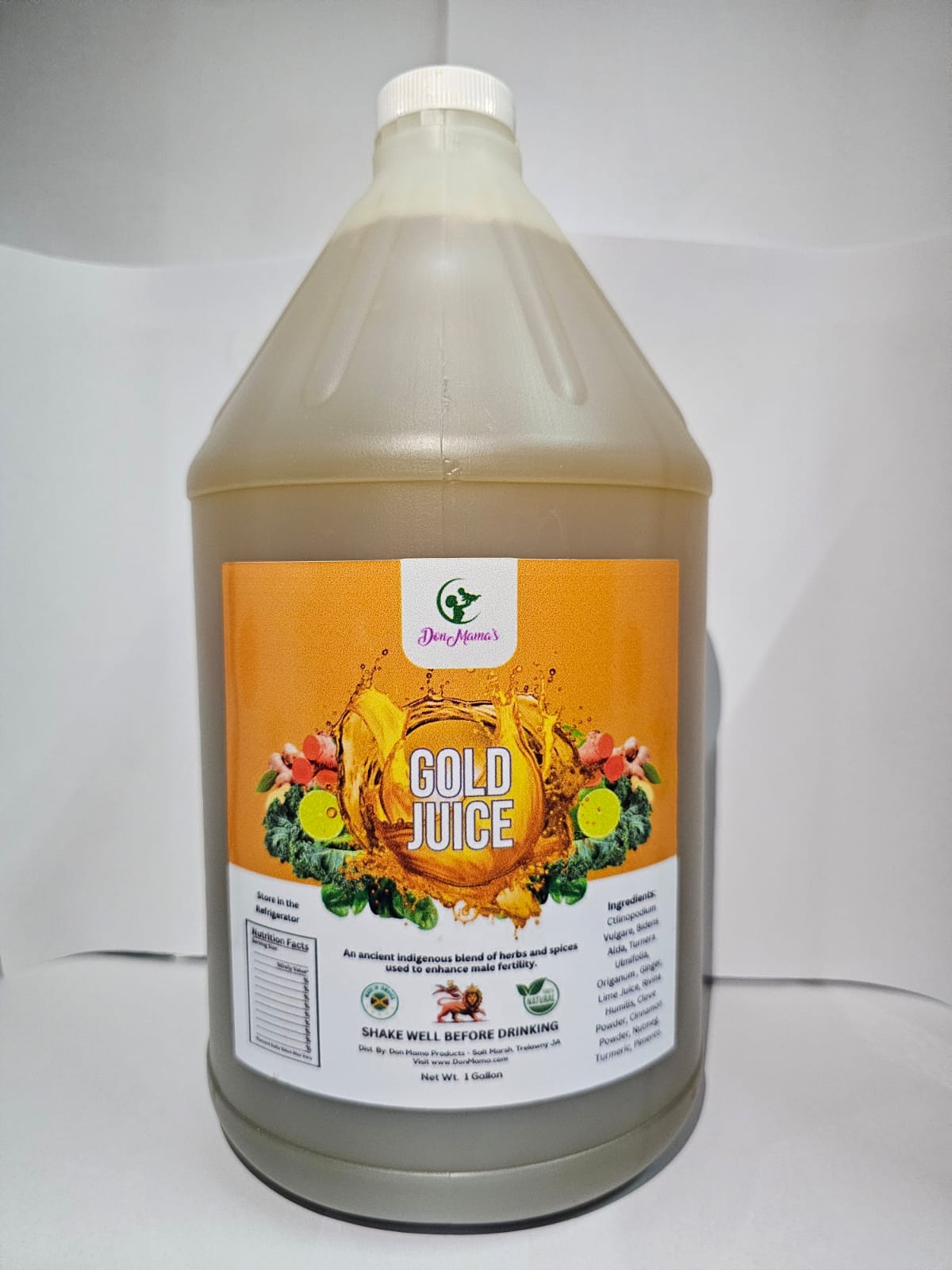 Gold Juice natural wellness blend